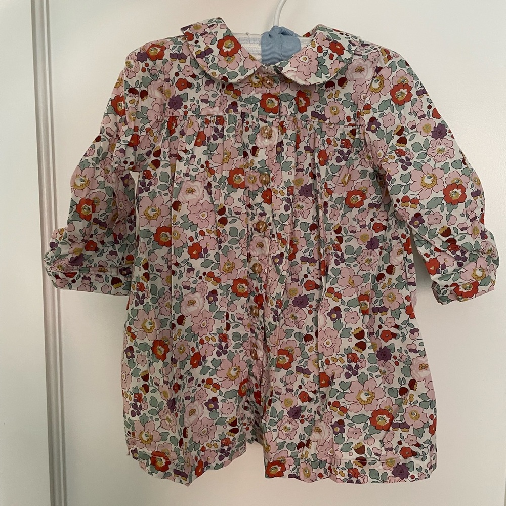 Olivier London Floral Dress 3-6 months